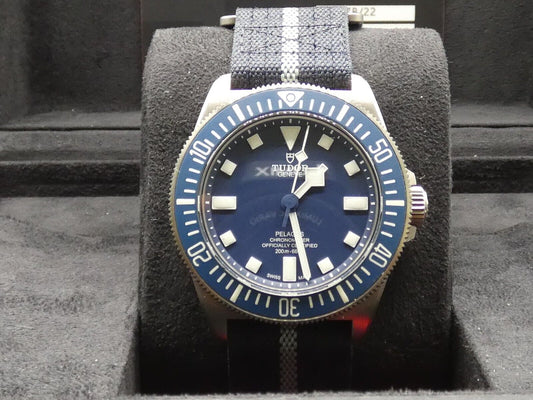 TUDOR Pelagos Blue Unisex Adult Watch - 25707B